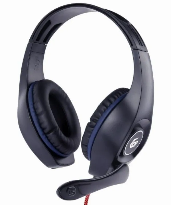 GEMBIRD GHS-05-B Stereo gejmerske slusalice sa mikrofonom+volume kontrolom
