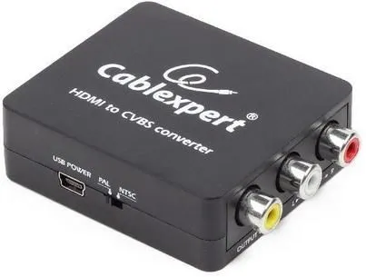 GEMBIRD HDMI to CVBS (+ stereo audio) konverter činč, DSC-HDMI-CVBS-001