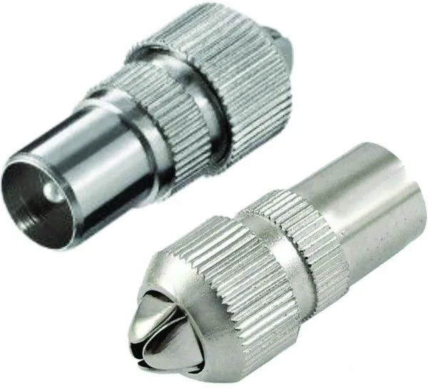 GEMBIRD IEC muški konektor, CON-RFMA, Zinc Alloy, 25kom (cena po komadu)