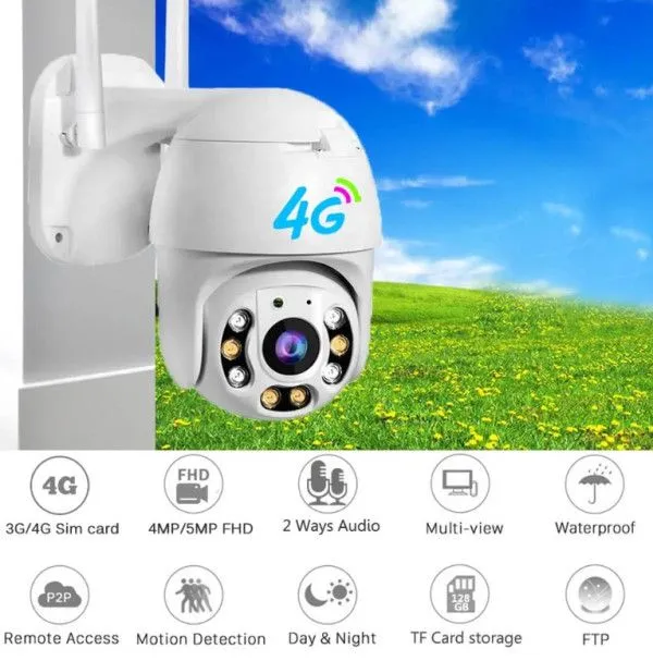 GEMBIRD Kamera CAM-IP4MP-EP9-EU 4G GMB, 4MP