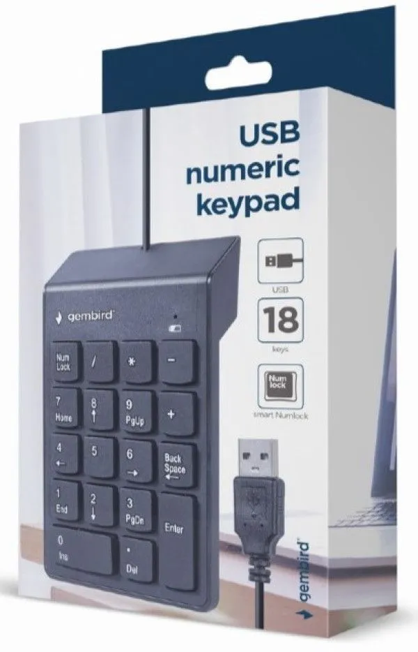 GEMBIRD KPD-U-03 numericka tastatura USB