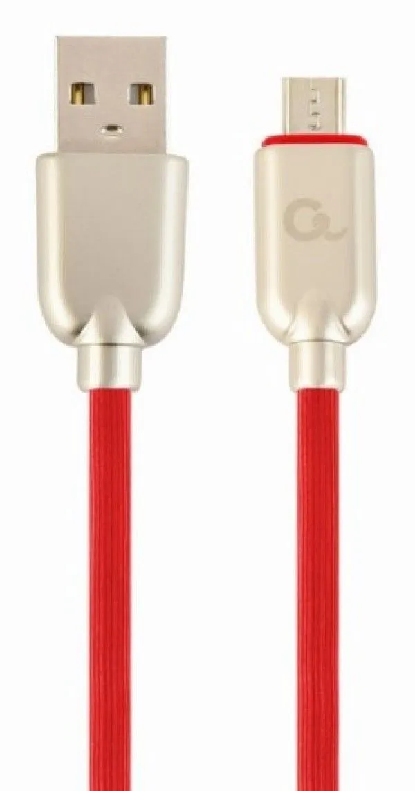 GEMBIRD Micro-USB kabl, CC-USB2R-AMmBM-1M-R, 1m, crvena
