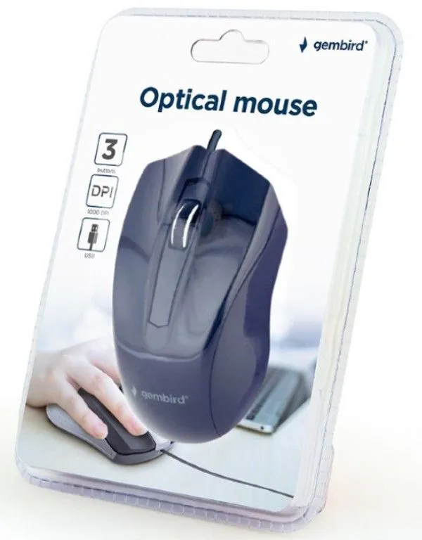 GEMBIRD MUS-3B-01 Opticki mis 1000Dpi 3-button