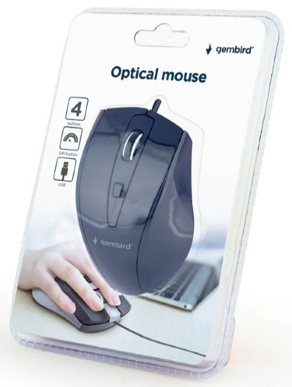 GEMBIRD MUS-4B-02 Opticki mis 800-1200Dpi