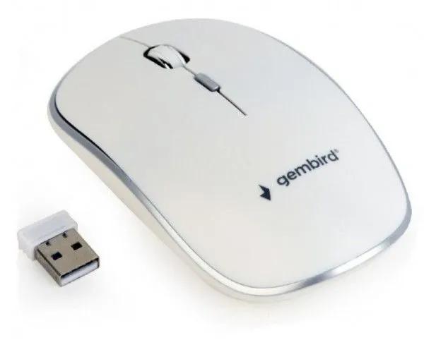 GEMBIRD MUSW-4B-01-W Bezicni mis 2/4GHz opticki USB 800-1600Dpi