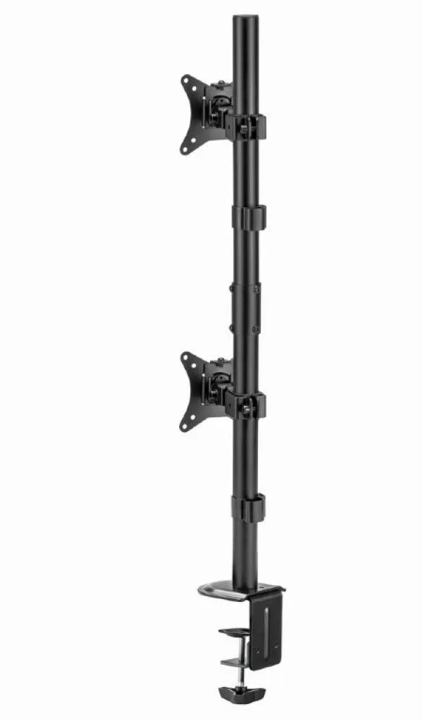 GEMBIRD Nosač MA-D2-02 za dva monitora, tilt, 17"-32", stoni