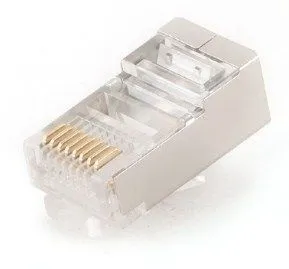 GEMBIRD PLUG6SP/50 Shielded modular CAT6, 50 u pakovanju RJ45 / CENA PO PAKOVANJU