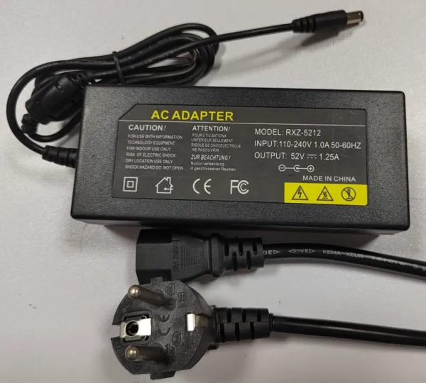 GEMBIRD POE-INJ-5225 52V/2.5A 130W POE injector