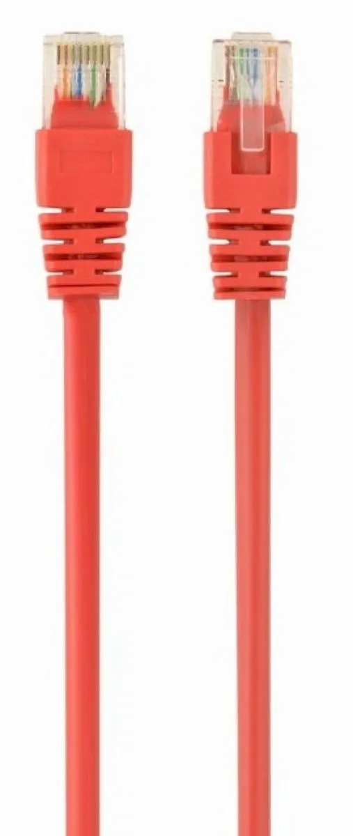 GEMBIRD PP12-0.25M/R Mrezni kabl, CAT5e UTP Patch cord 0.25m red