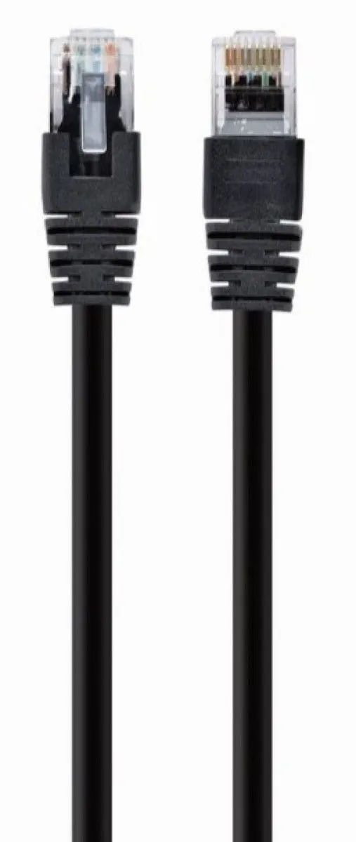 GEMBIRD PP12-3M/BK Mrezni kabl, CAT5e UTP Patch cord 3m black