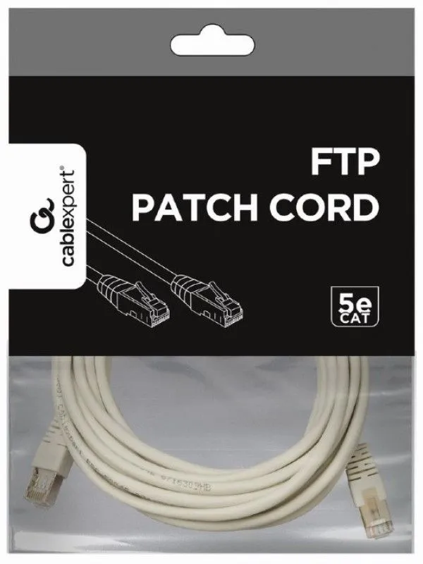 GEMBIRD PP22-7.5M Mrezni kabl FTP Cat5e Patch cord, 7.5m grey