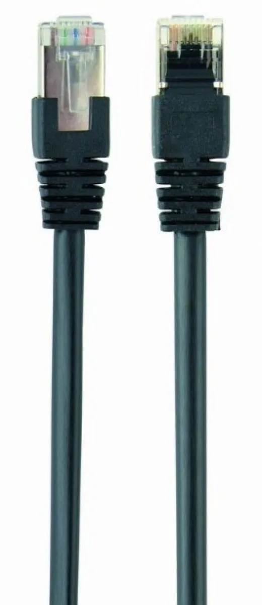 GEMBIRD PP6-2M/BK Mrezni kabl, CAT6 FTP Patch cord 2m Black
