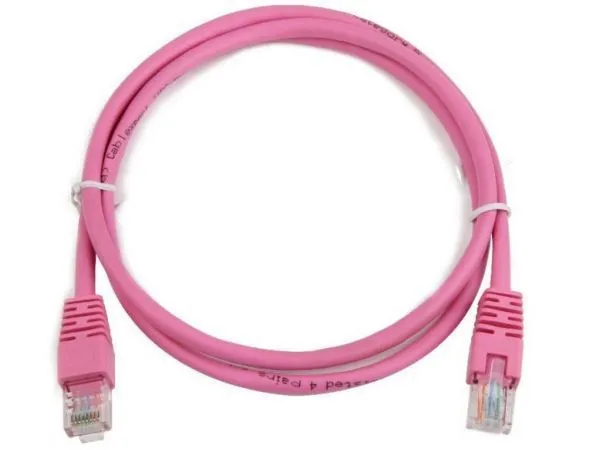 GEMBIRD PP6-5M/RO Mrezni kabl, CAT6 FTP Patch cord 5m ROZE