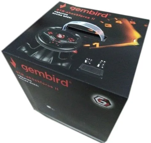 GEMBIRD STR-ShockForce-II USB 2.0 volan za igrice PC