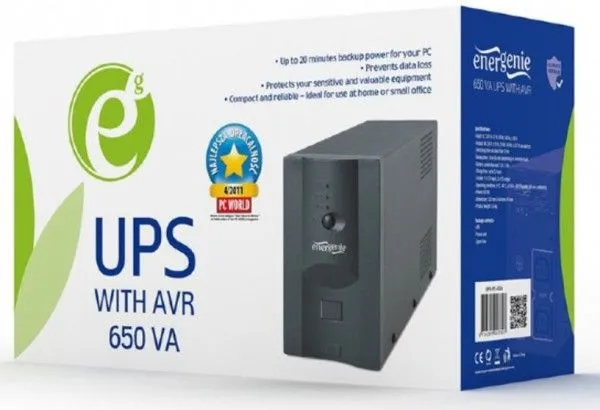 GEMBIRD UPS-PC-652A UPS 650VA 390W sa stabilizatorom AVR