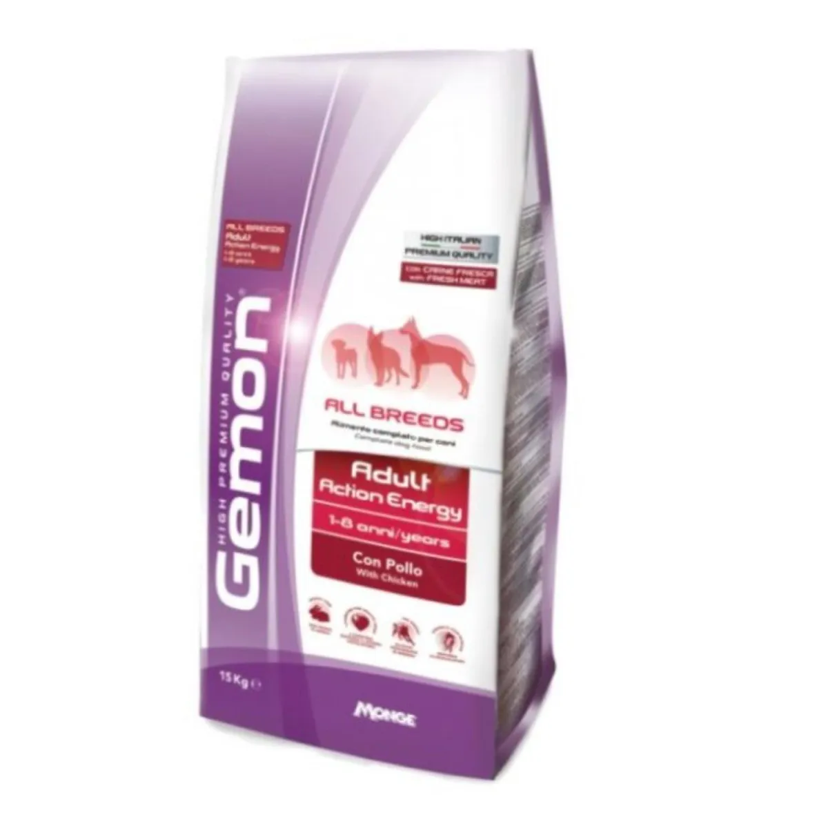 GEMON Hrana za pse ADULT ACTION ENERGY 15kg