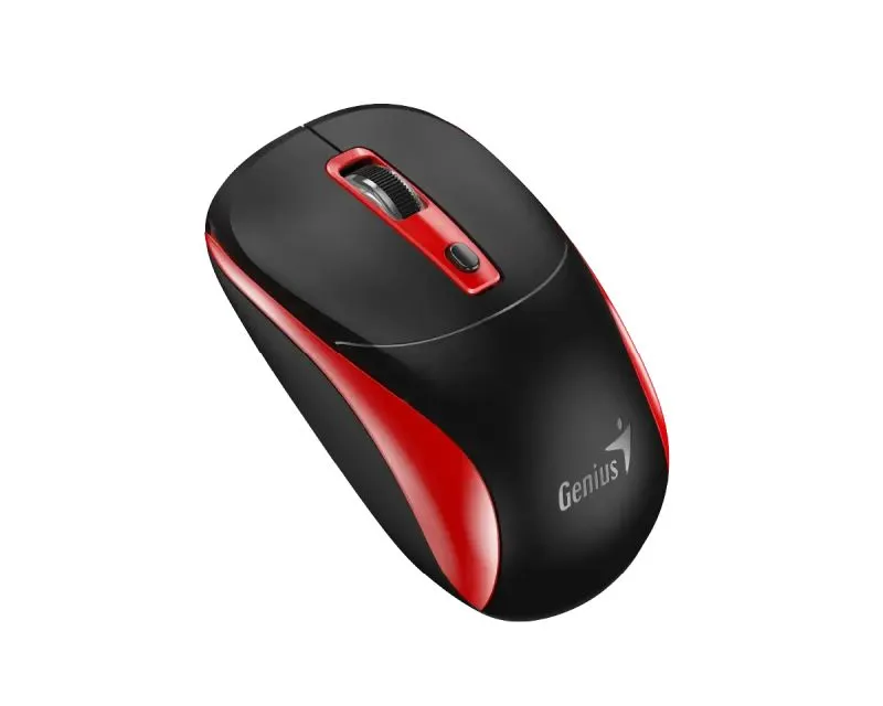 GENIUS Bežični optički miš NX-7123/ crna/crvena