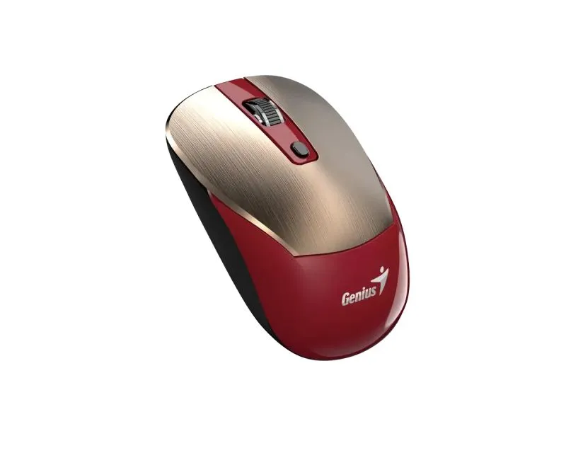 GENIUS Bežični optički miš NX-7125/ crvena/zlatna