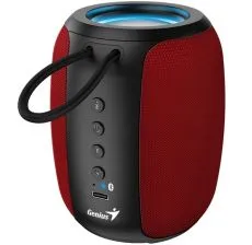 GENIUS Bluetooth zvučnik SP-915BT, crvena