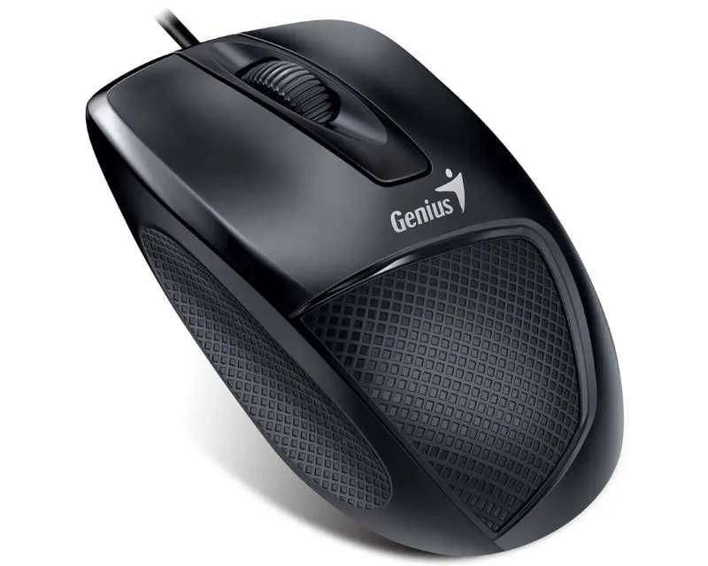 GENIUS Žičani miš DX-150X crni