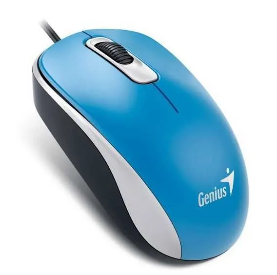 GENIUS Žični miš DX-110 plavi