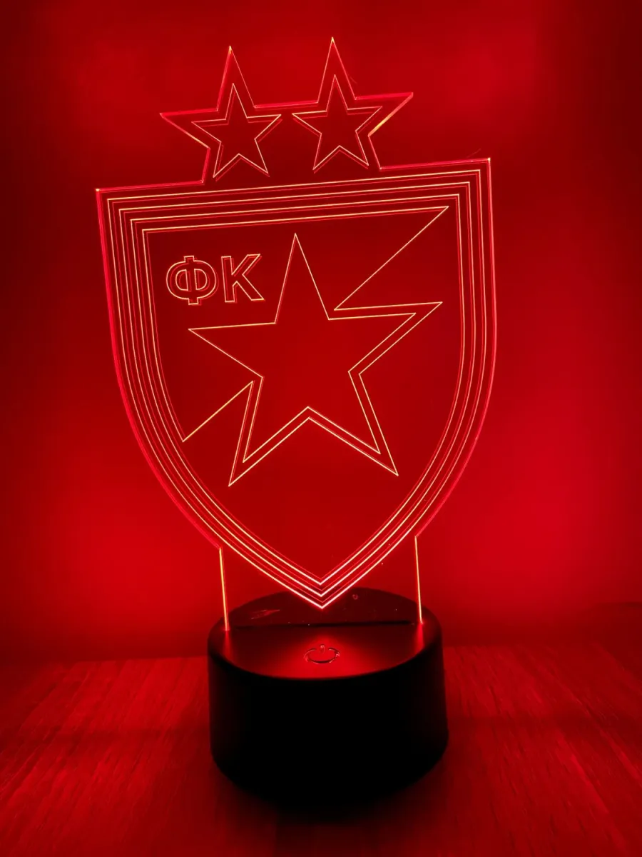 GENTILIS LED Lampa Crvena Zvezda