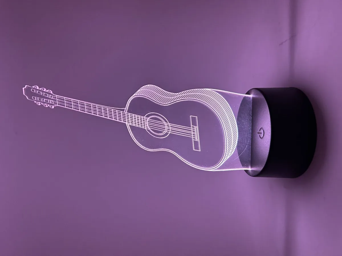 GENTILIS LED Lampa Gitara