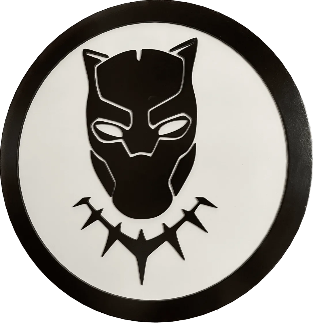 GENTILIS Zidna dekoracija Black Panther