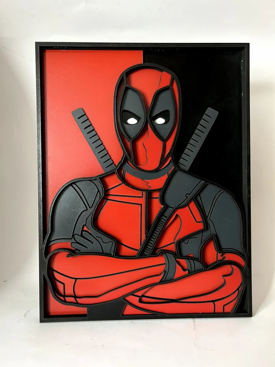 GENTILIS Zidna dekoracija Deadpool