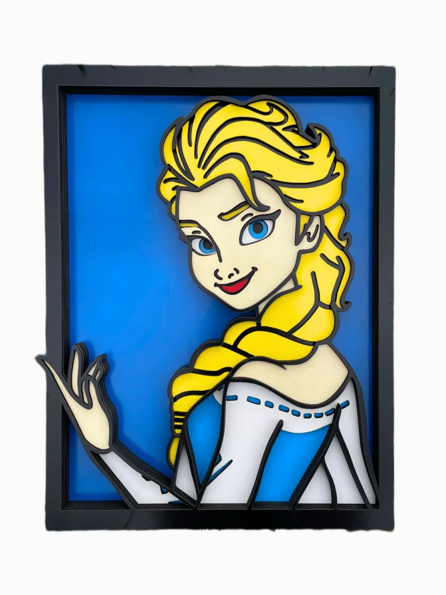 GENTILIS Zidna dekoracija Elza (Frozen)