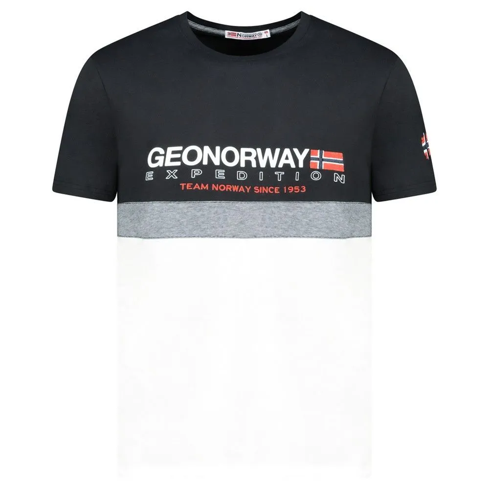 GEOGRAPHICAL NORWAY Majica kratak rukav jdouble db black men 254  M
