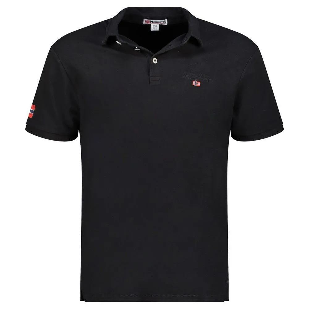 GEOGRAPHICAL NORWAY Majica kratak rukav polo kars db black men 254  M