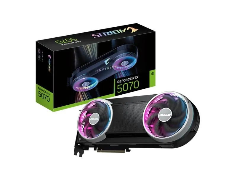 GIGABYTE AORUS GeForce RTX 5070 INFINITY 12G GV-N5070AORUS IF-12GD