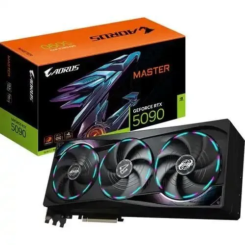 GIGABYTE AORUS GeForce RTX 5090 MASTER GV-N5090AORUS M-32GD 32GB 512 bit