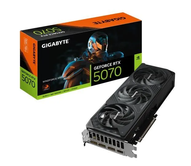 GIGABYTE Grafička karta RTX 5070 WINDFORCE SFF 12GB