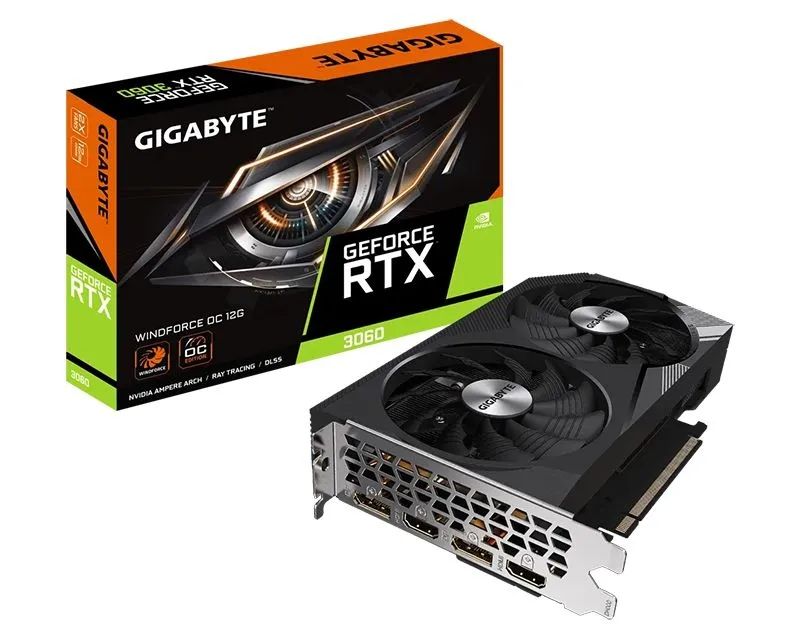 GIGABYTE Grafičke karte GV-N3060WF2OC-12GD NVD/12GB/DDR6/192bit