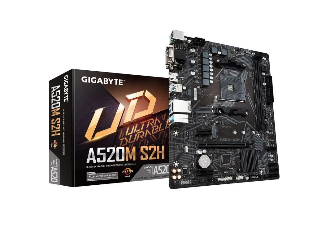 GIGABYTE Matična ploča A520M S2H 1.2 AM4