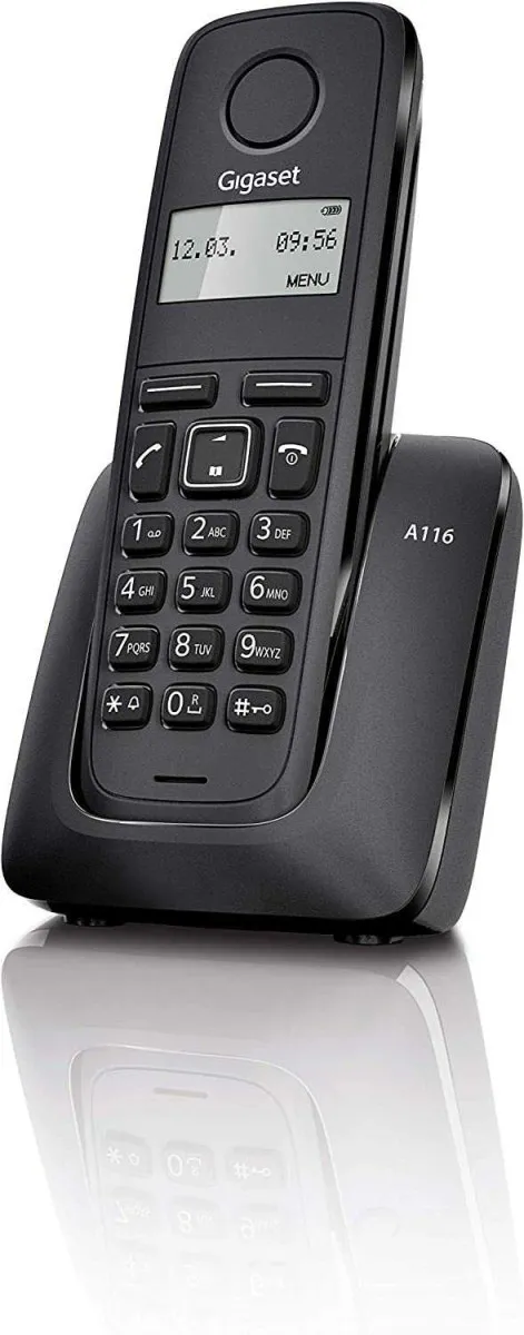 GIGASET Bežični telefon A116/ crna