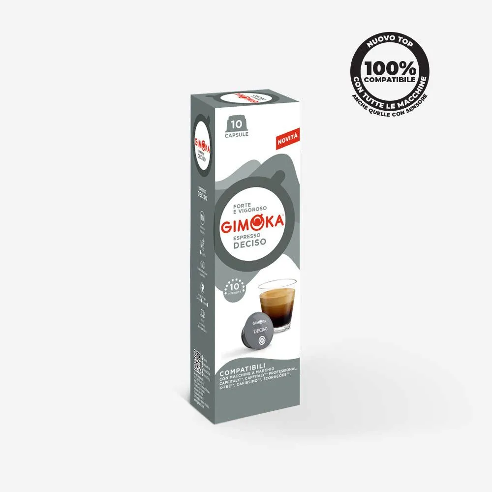 GIMOKA Kapsule za kafu CAFFITALY DECISO  10 kom