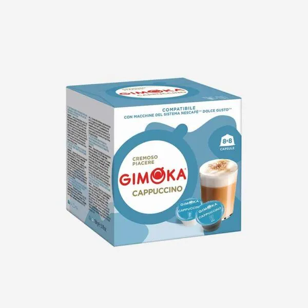 GIMOKA Kapsule za kafu Dolce Gusto Cappuccino (8kom+8kom) 16 kom