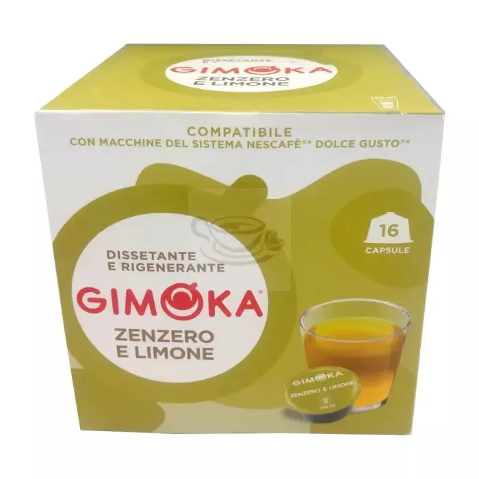 GIMOKA Kapsule za kafu Dolce Gusto ZENZERO E LIMONE 16 kom