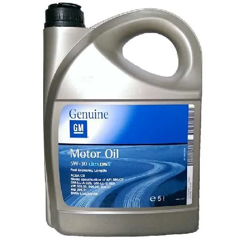 GM motorno ulje  5W30 DEXOS 5L