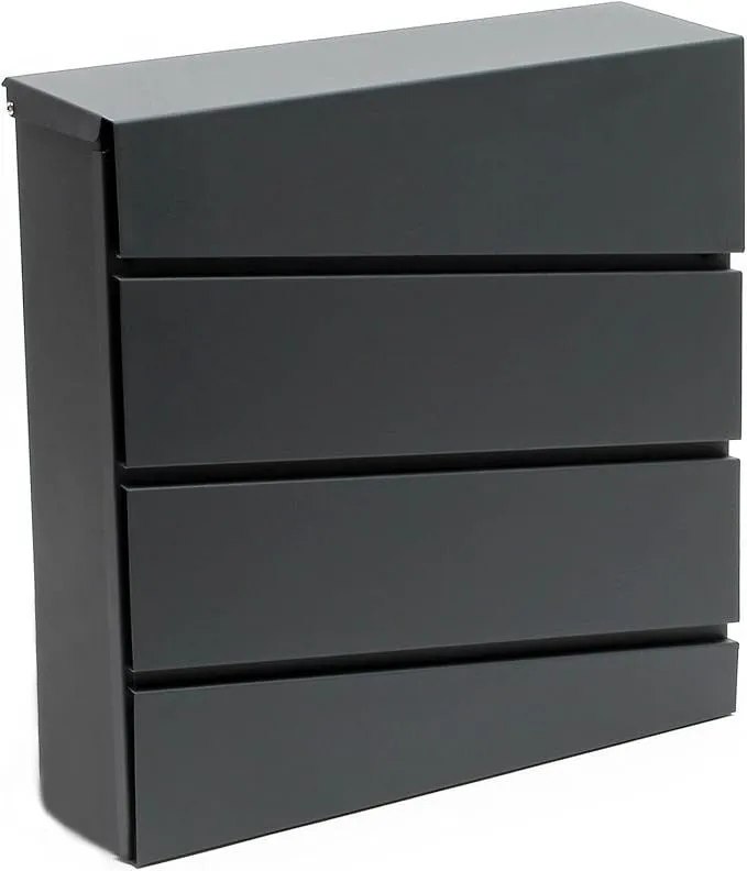 GOLD STANDARD Poštansko sanduče Pisa, 370x365x110mm, sa 2 ključa