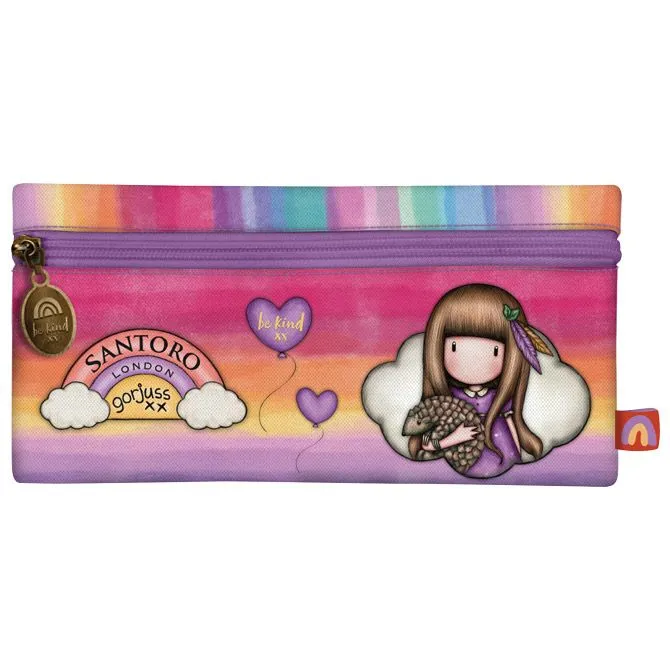 Gorjuss Pernica pravougaona 1 zip  22x11x1/5cm Be Kind To All Creatures
