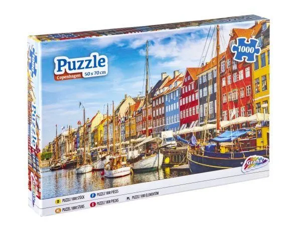 GRAFIX Puzzle Copenhagen - 1.000 delova