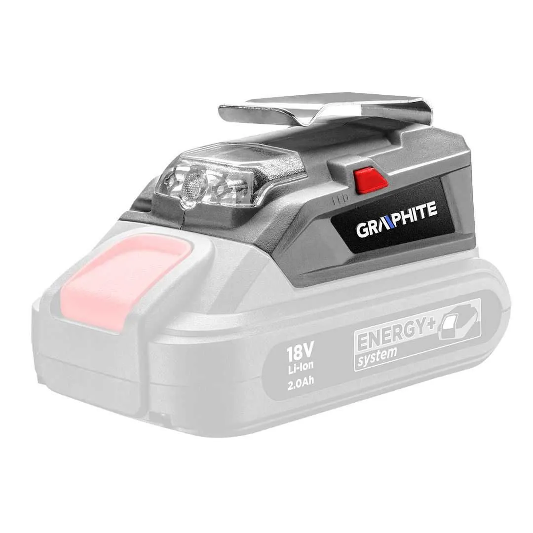 GRAPHITE USB adapter sa led lampom