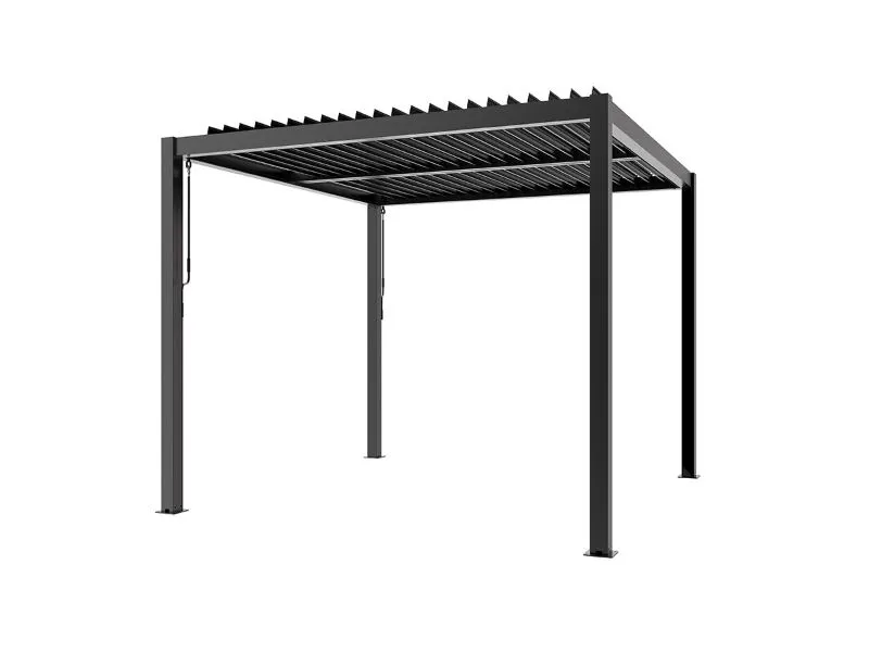 GREEN BAY Aluminijumska pergola, crna