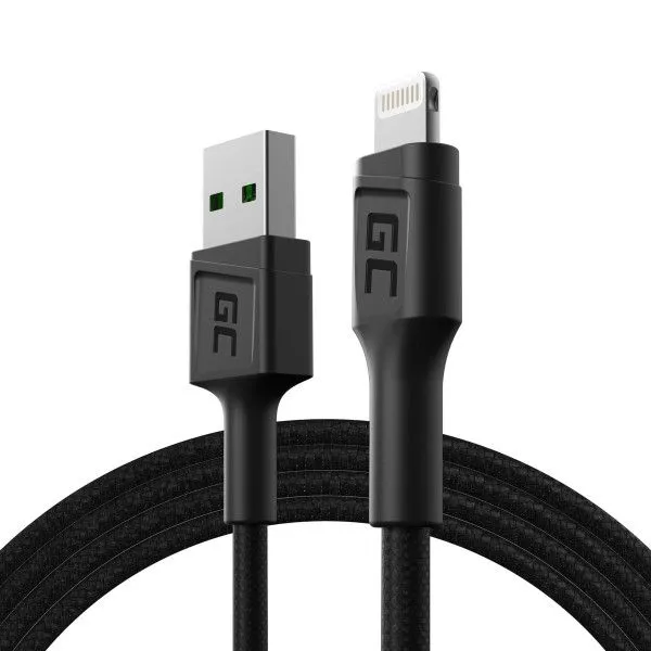 GREENCELL KABGC21 USB-A - Lightning kabl 120cm
