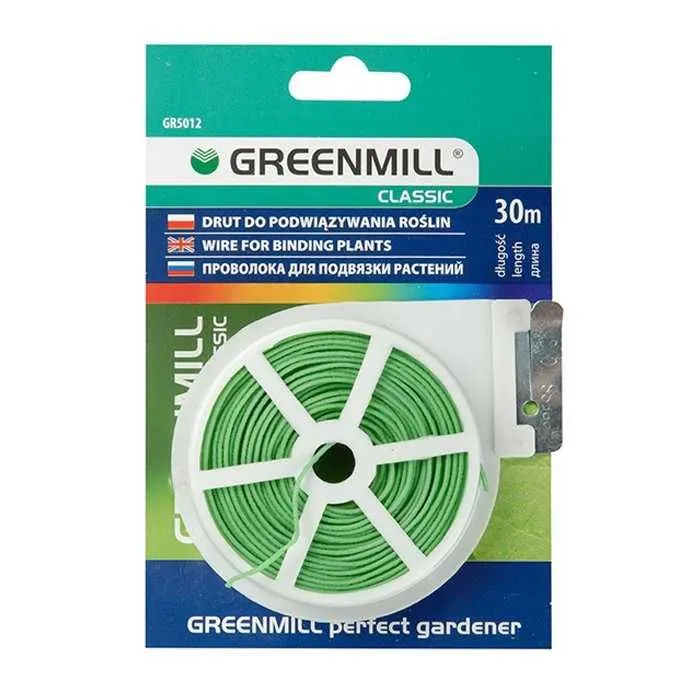 GREENMILL Žica za vezivanje biljaka 30 m – GR5012