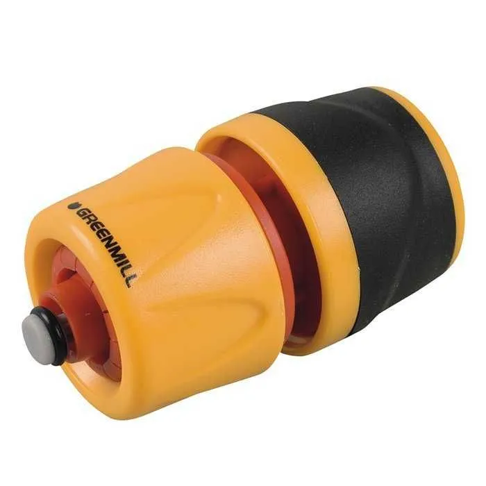 GREENMILL Spojka za spajanje creva sa niplom 1/2″-3/4″ STOP – GB1601C